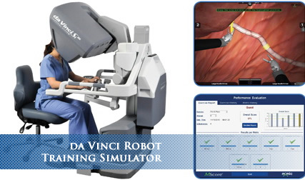 da Vinci Robot Surgeon Training Simulator