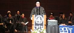 William Audet Receiving Honorary Degree from Golden Gate University School of Law on May 17, 2013